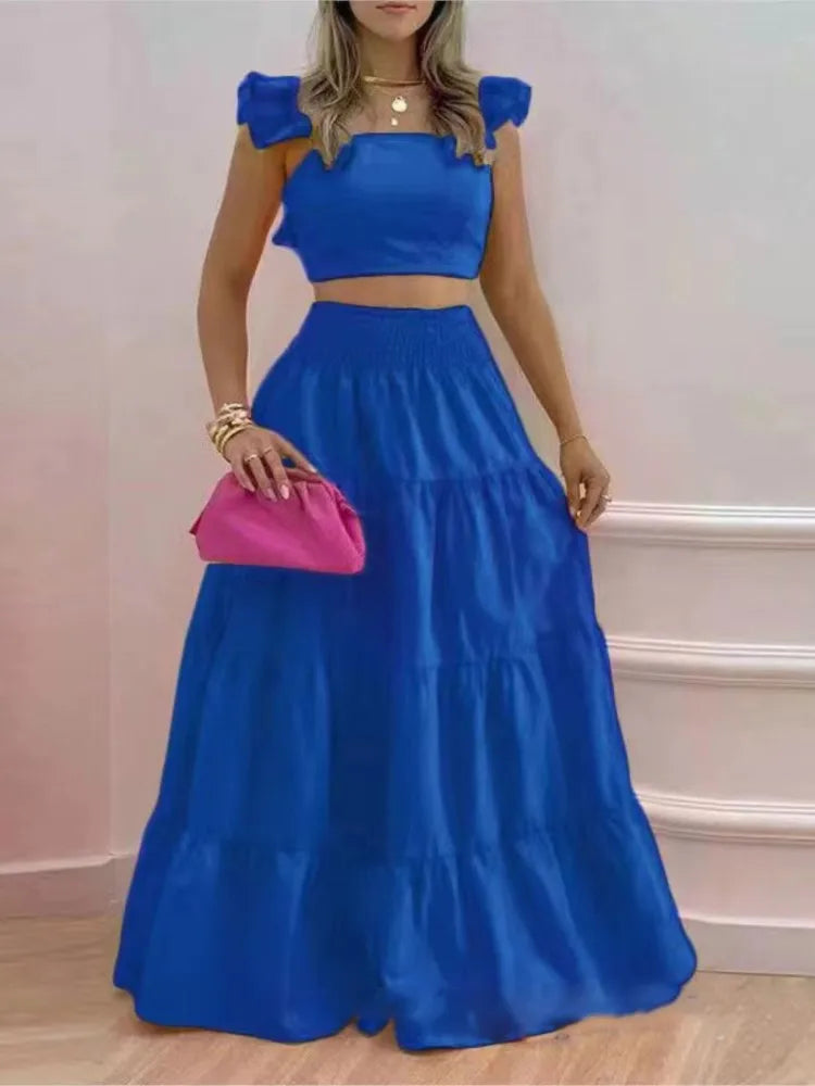 New Chic Maxi Dress 2 Piece