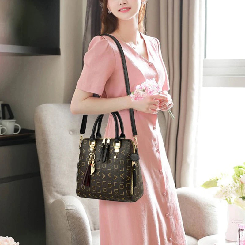 Luxury Shoulder Bag Large Capacity Lady Tote Design Purse
