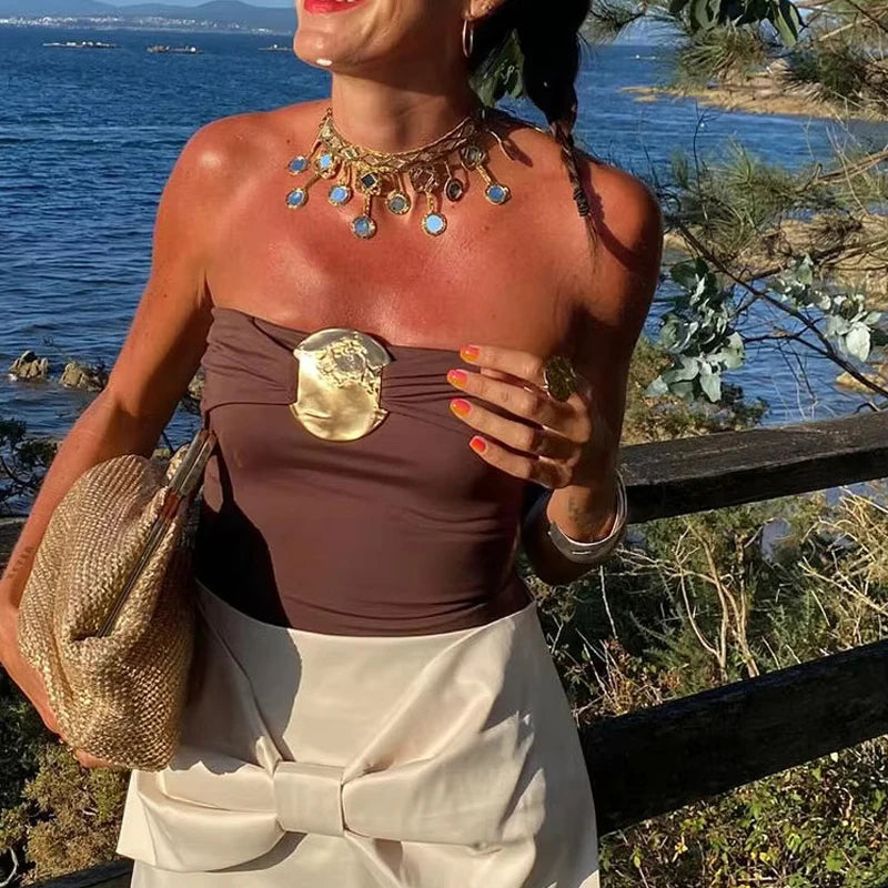 Chic Bodysuit Shoulder