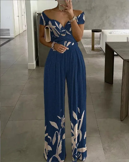 Chic Jumpsuit Off Shoulder Sleeveless
