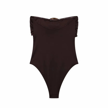 Chic Bodysuit Shoulder