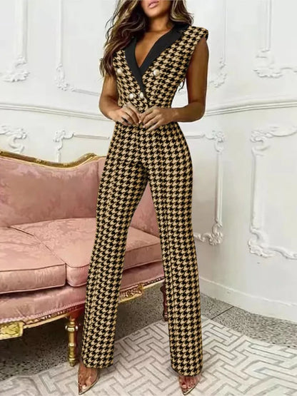 New Jumpsuits Women's Long-sleeved Slim and Elegant