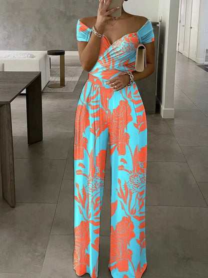 Chic Jumpsuit Off Shoulder Sleeveless