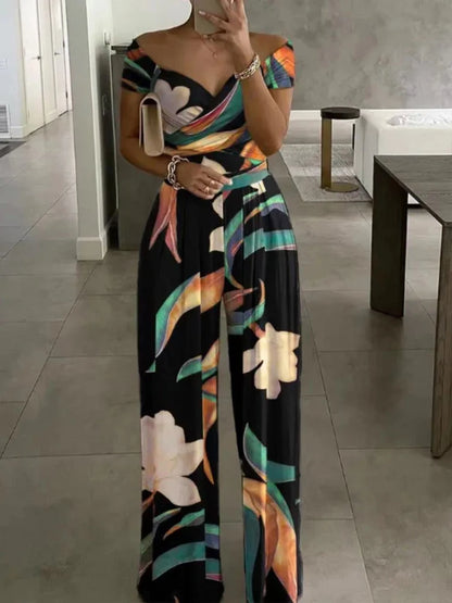 Chic Jumpsuit Off Shoulder Sleeveless