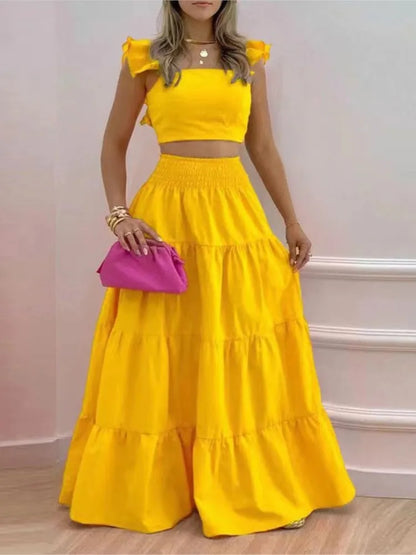 New Chic Maxi Dress 2 Piece