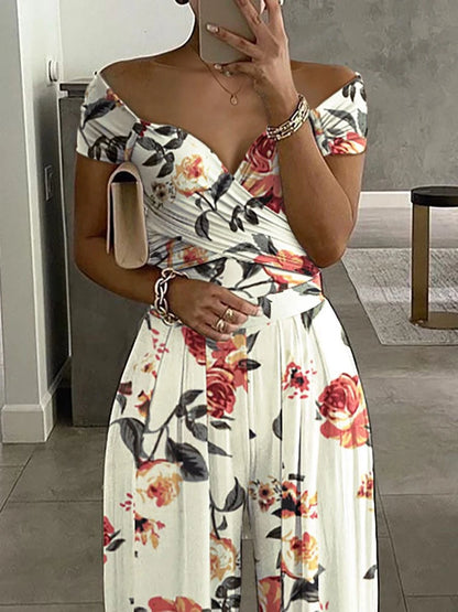 Chic Jumpsuit Off Shoulder Sleeveless