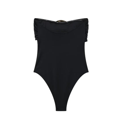 Chic Bodysuit Shoulder