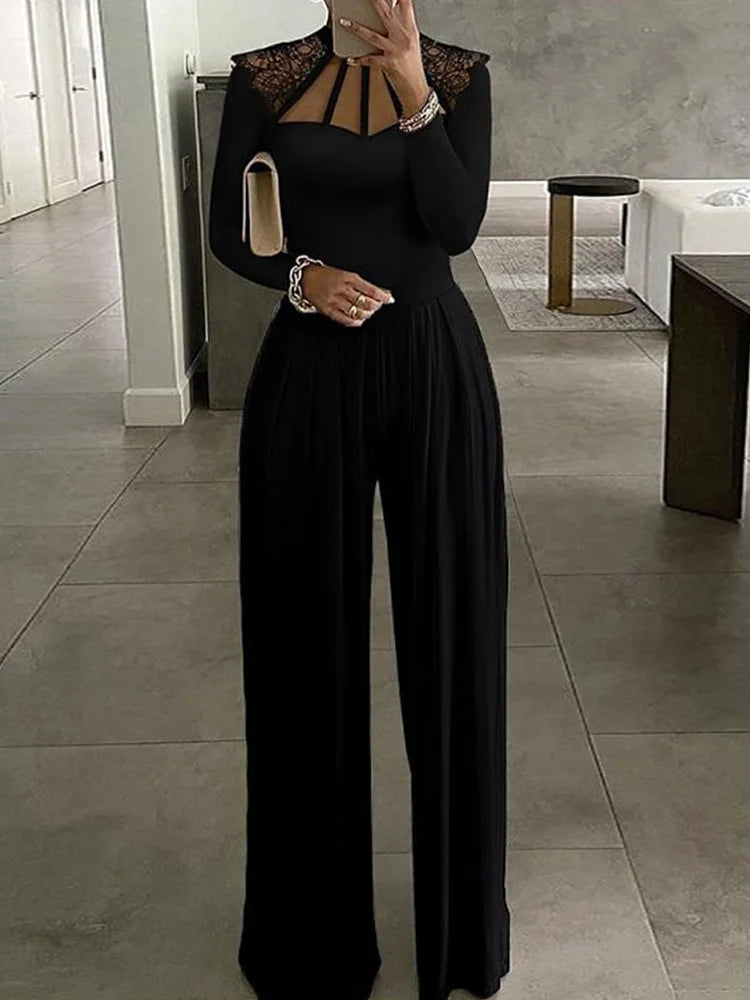 Chic Jumpsuit Off Shoulder Sleeveless