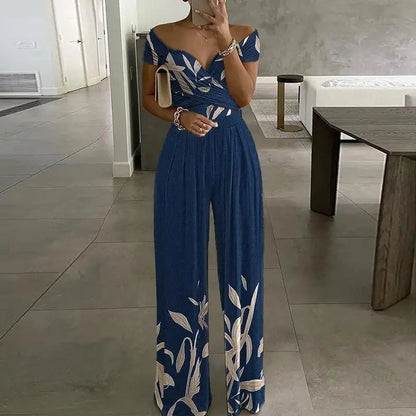 Chic Jumpsuit Off Shoulder Sleeveless